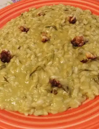 Ricetta Risotto asparagi, zola e noci di Teopazzo