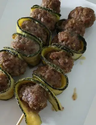 Ricetta Spiedini di carne e zucchine di Cuore.di.zucchero