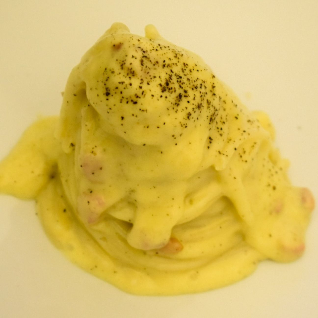 Spaghetti risottati alla carbonara