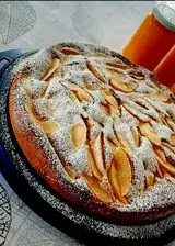 Ricetta Torta di mele ......marmellata di albicocche