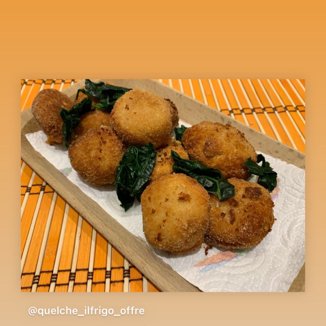 Polpette ceci e prosciutto cotto