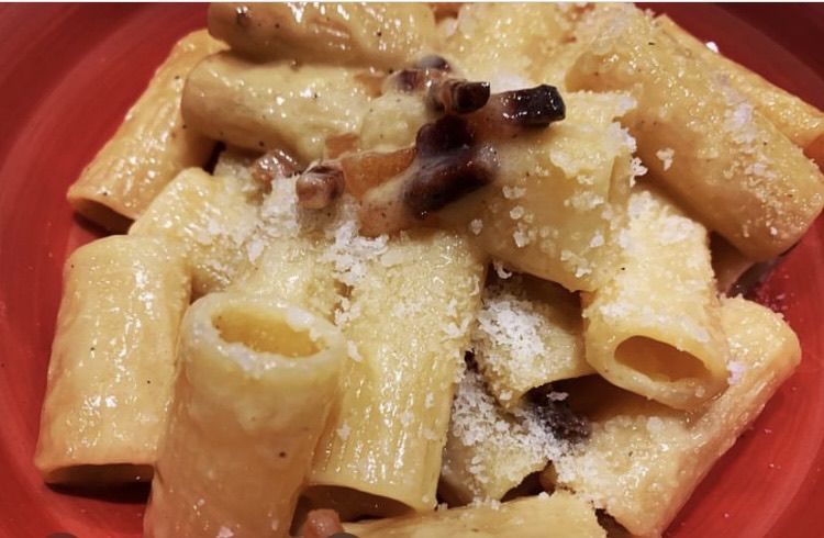 Carbonara con ingrediente segreto