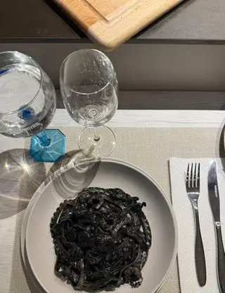 Ricetta Reginette al nero di seppia e gamberetti di alessia.carrara