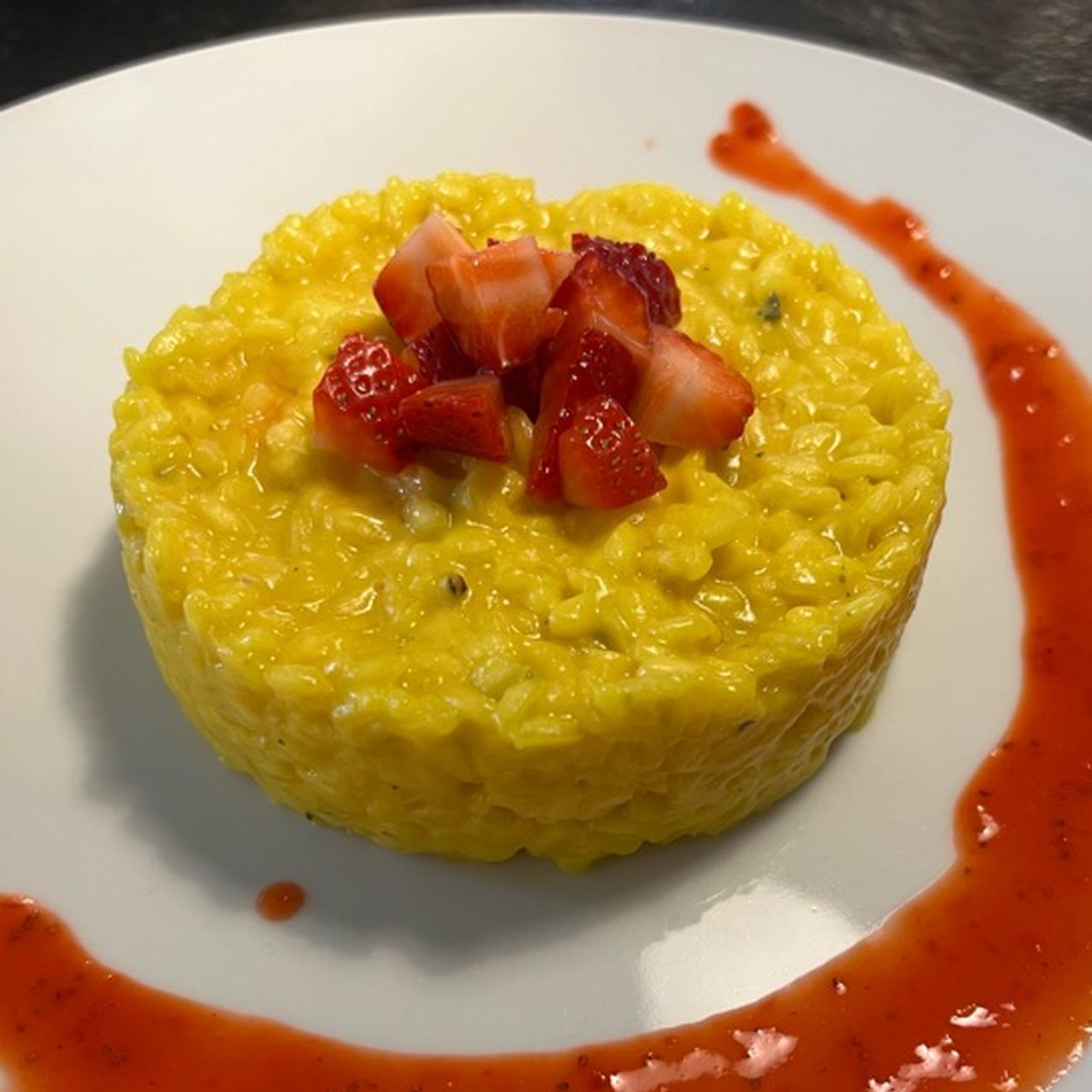 Risotto allo zafferano …