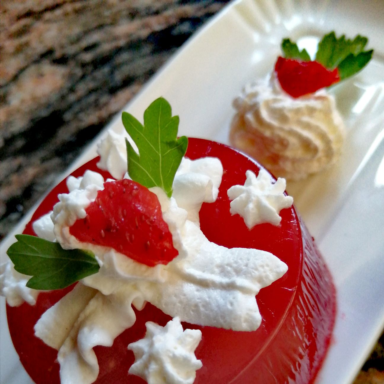 Gelatina di fragole