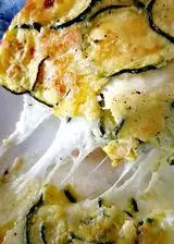 Ricetta Frittata di zucchine al forno con scamorza filante