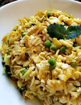 Ricetta Riso basmati al curry con uova e piselli di anna_maria094