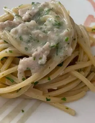 Ricetta Spaghetti alle canocchie di nbocu