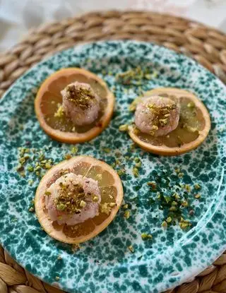 Ricetta Polpette di gambero con granella di pistacchio di erikariserbato