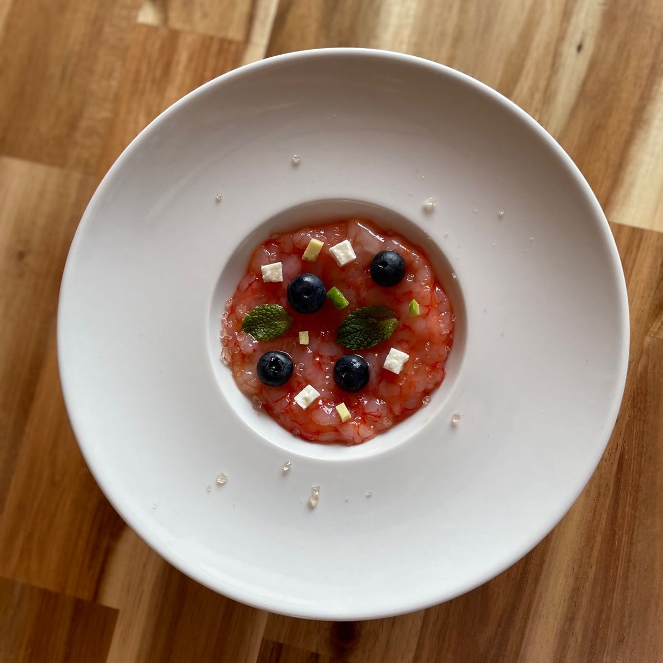 Tartare di gambero rosso