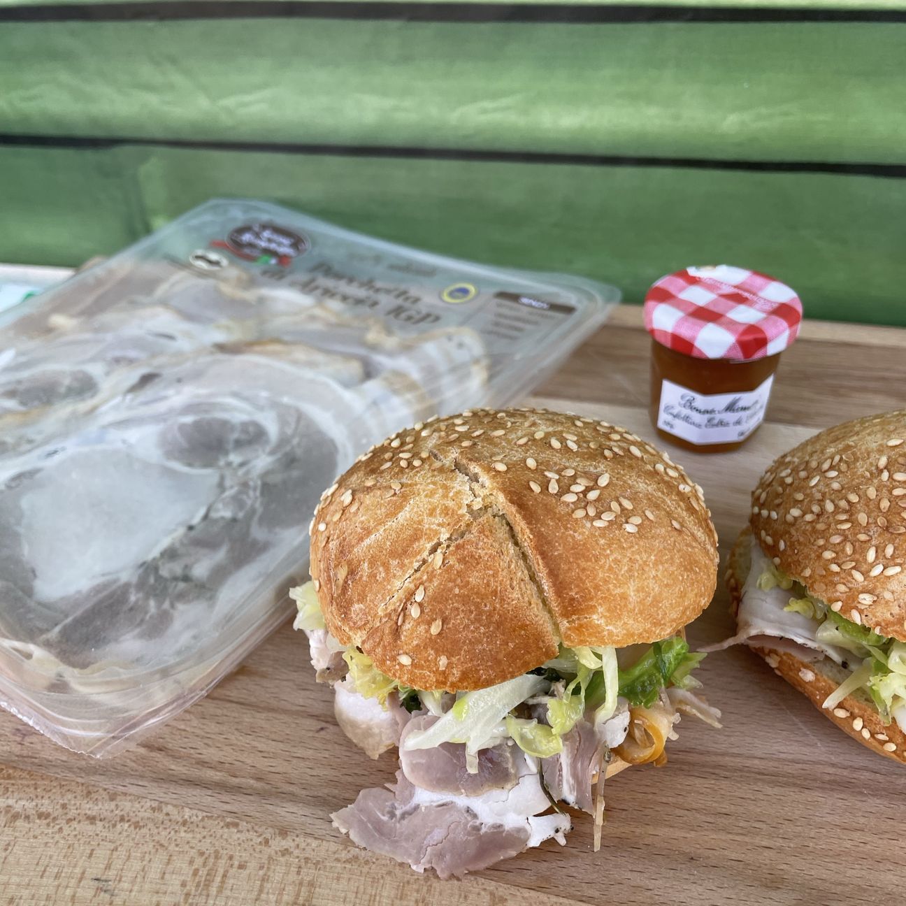 Panini con porchetta