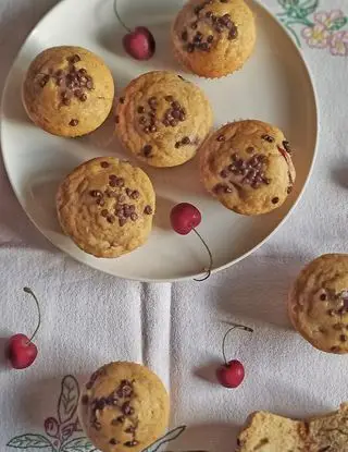 Ricetta Muffins alla ciliegia di prendiamoci_gusto