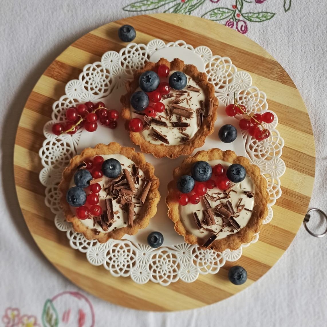Crostatine allo yogurt