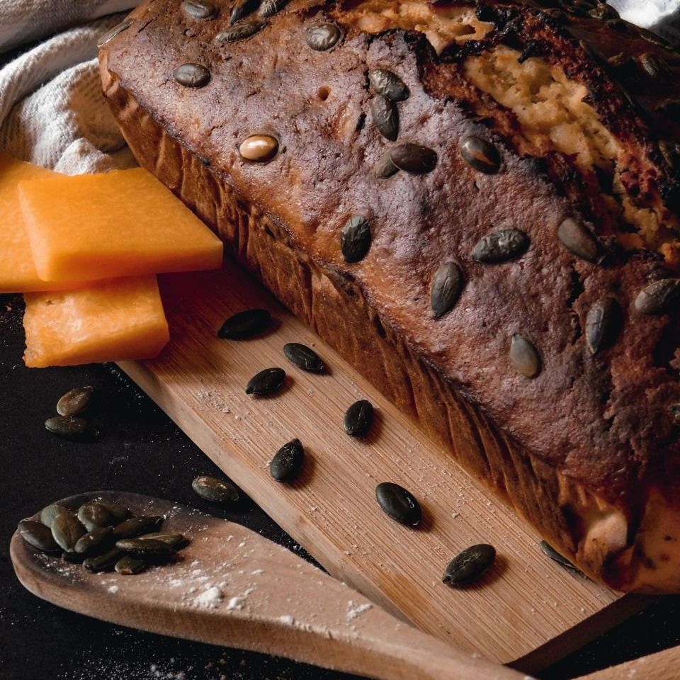 Plumcake alla zucca con scaglie di cioccolata