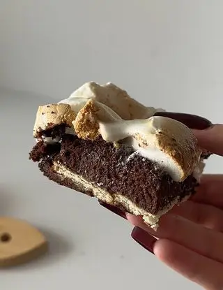 Ricetta S’mores Fit Brownies di cuisinedeclairee