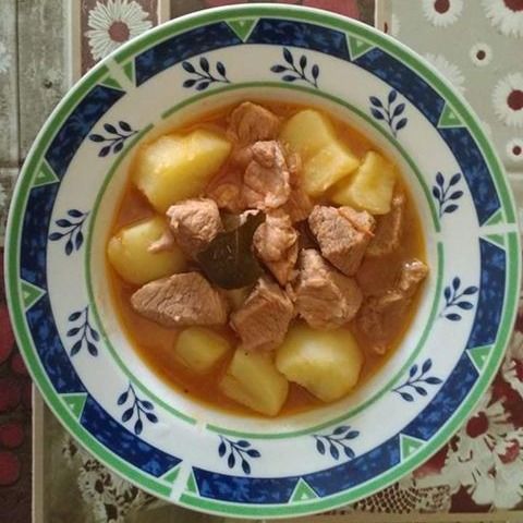 Spezzatino di vitello e pecora