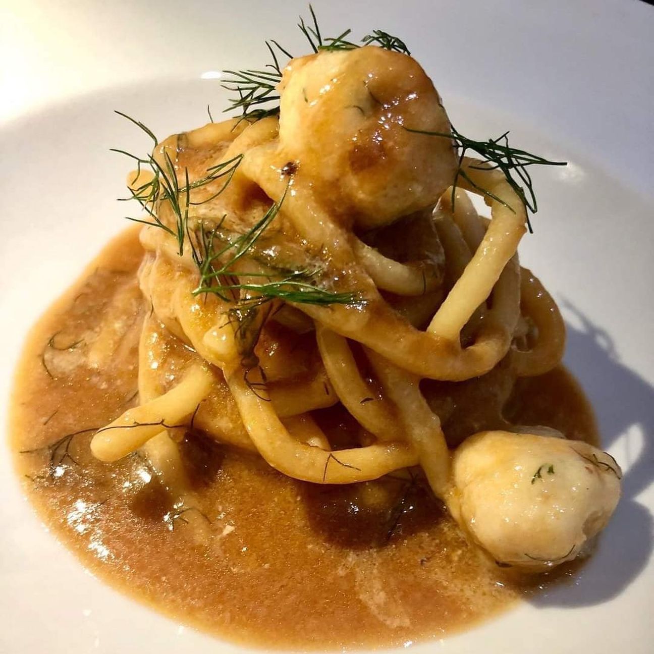 Spaghettone allo scorfano