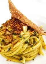 Ricetta Spaghetti risottati con burro salato, agretti e pomodorini 🍃