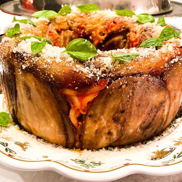 Timballo Di Anelletti E Melanzane Alla Palermitana Al Ta Cucina