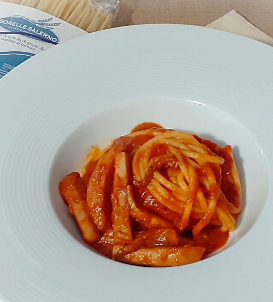 Spaghetti al ragù di seppie Al.ta Cucina saporiedintornigs