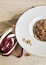 Ricetta Risotto al pesto di radicchio e gorgonzola