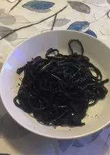 Ricetta Linguine al nero di seppia e seppie fresche