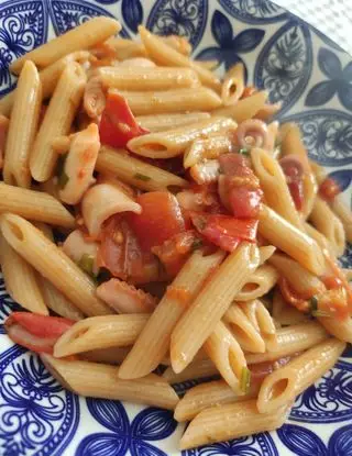 Ricetta Pennette 7cereali con pomodoro fresco e moscardino di francesca.mangone