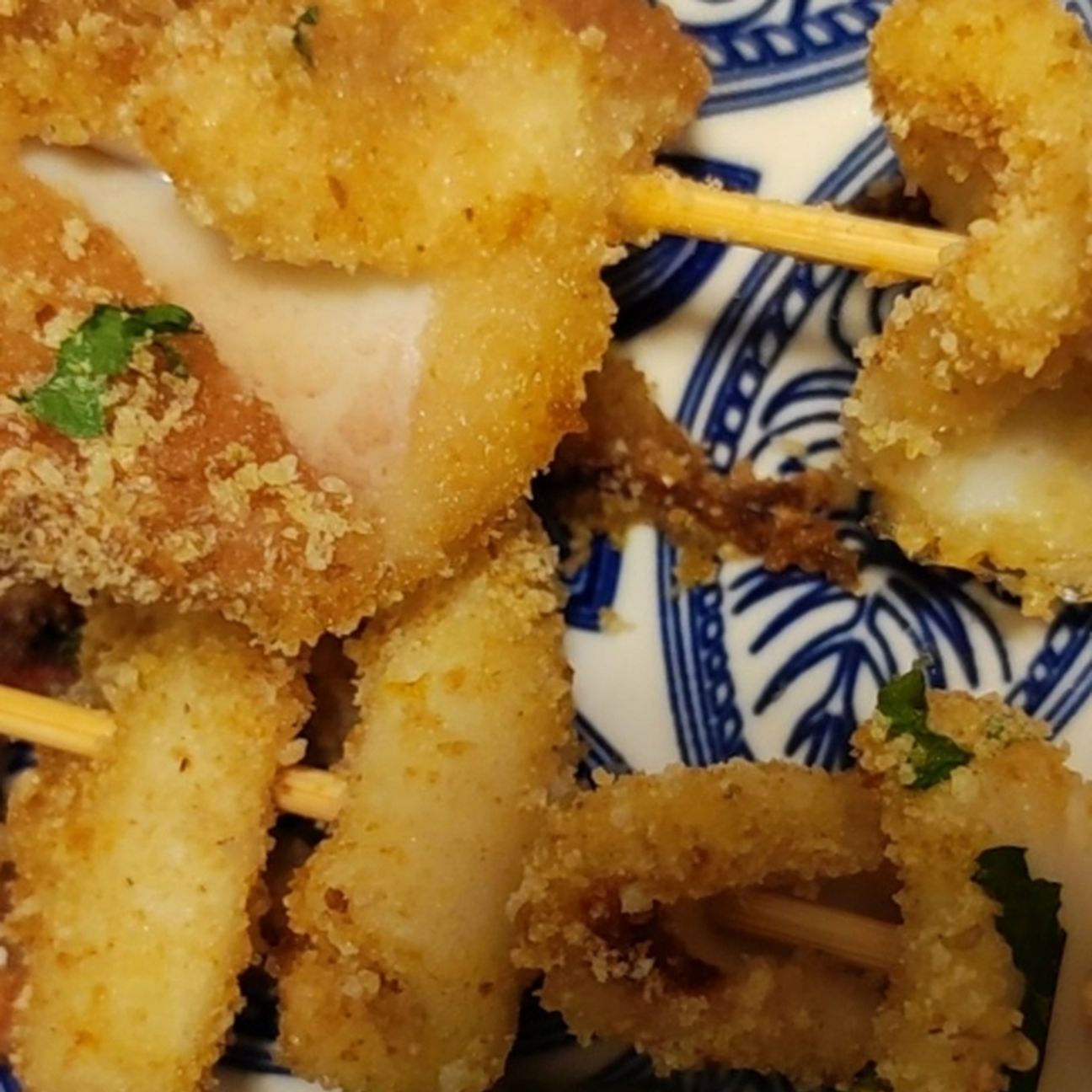 Spiedini di totano al forno