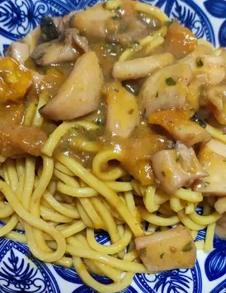 Ricetta Chitarrine con sugo di datterini gialli e seppia di francesca.mangone