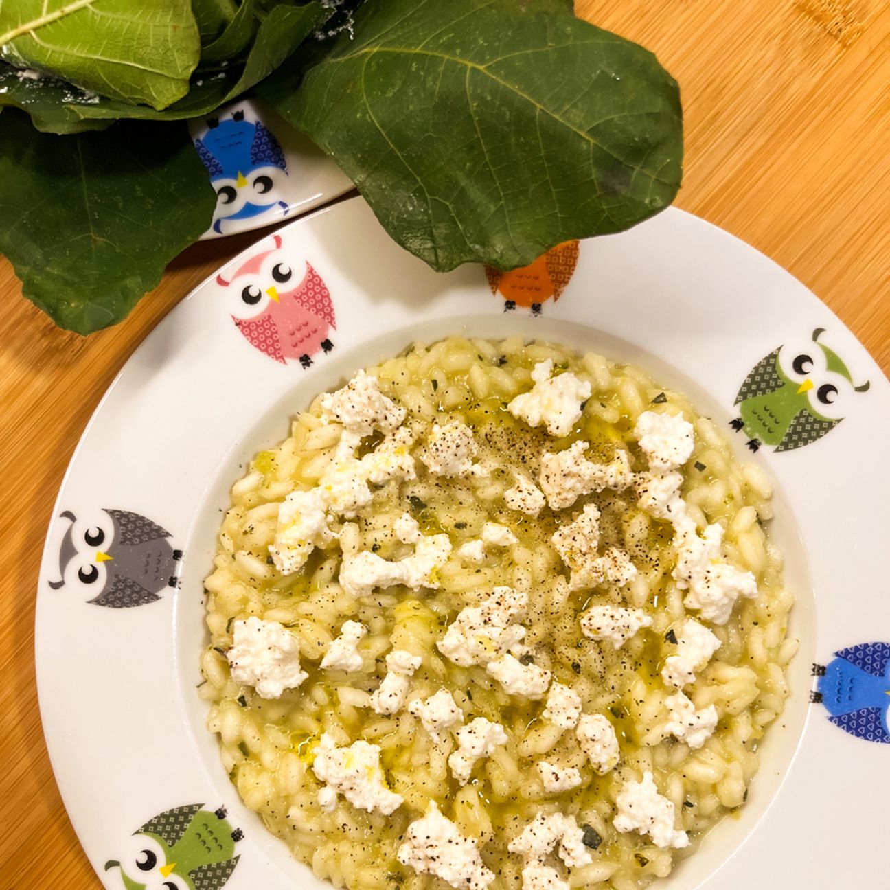 Risotto con crema di zucchine e formaggio pampanella
