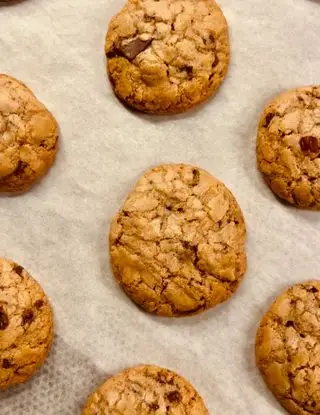 Ricetta Cookies SENZA GLUTINE con cioccolato, mandorle e noci pecan di giadaconti