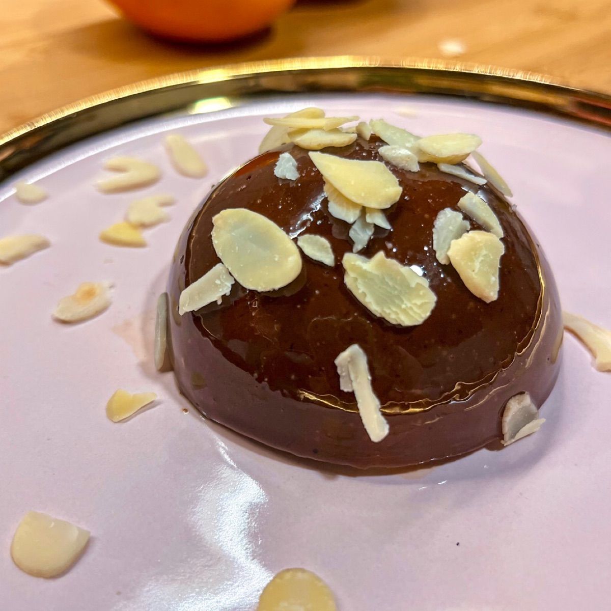 Budino ai cachi e cacao SENZA GLUTINE e SENZA LATTOSIO