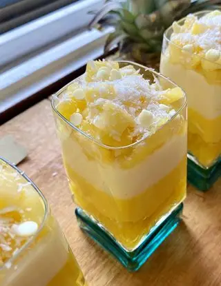 Ricetta Bicchierini cremosi all'ananas di giadaconti