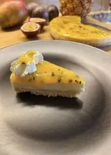 Ricetta Cheesecake al mango e frutti della passione