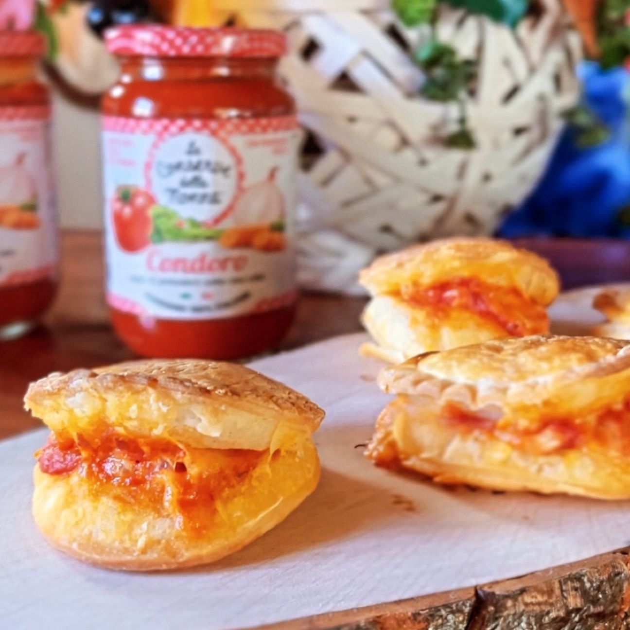 Pizzette di pasta sfoglia senza glutine