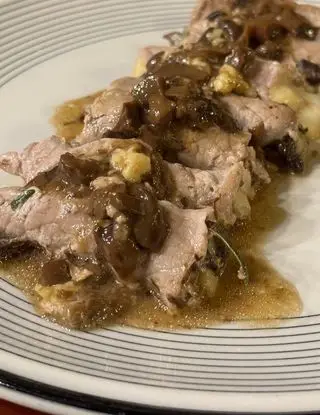 Ricetta Involtini di lonza, scamorza affumicata e trito ai funghi di giadaconti