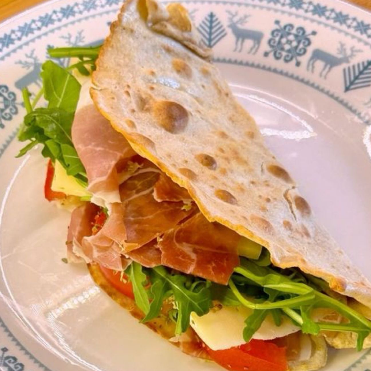 Piadina fatta in casa