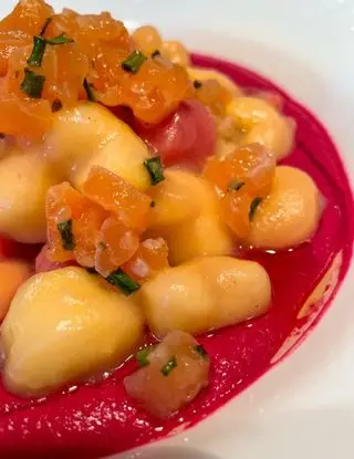Ricetta Cuoricini di Patate, barbabietola & salmone di dietaesgarro