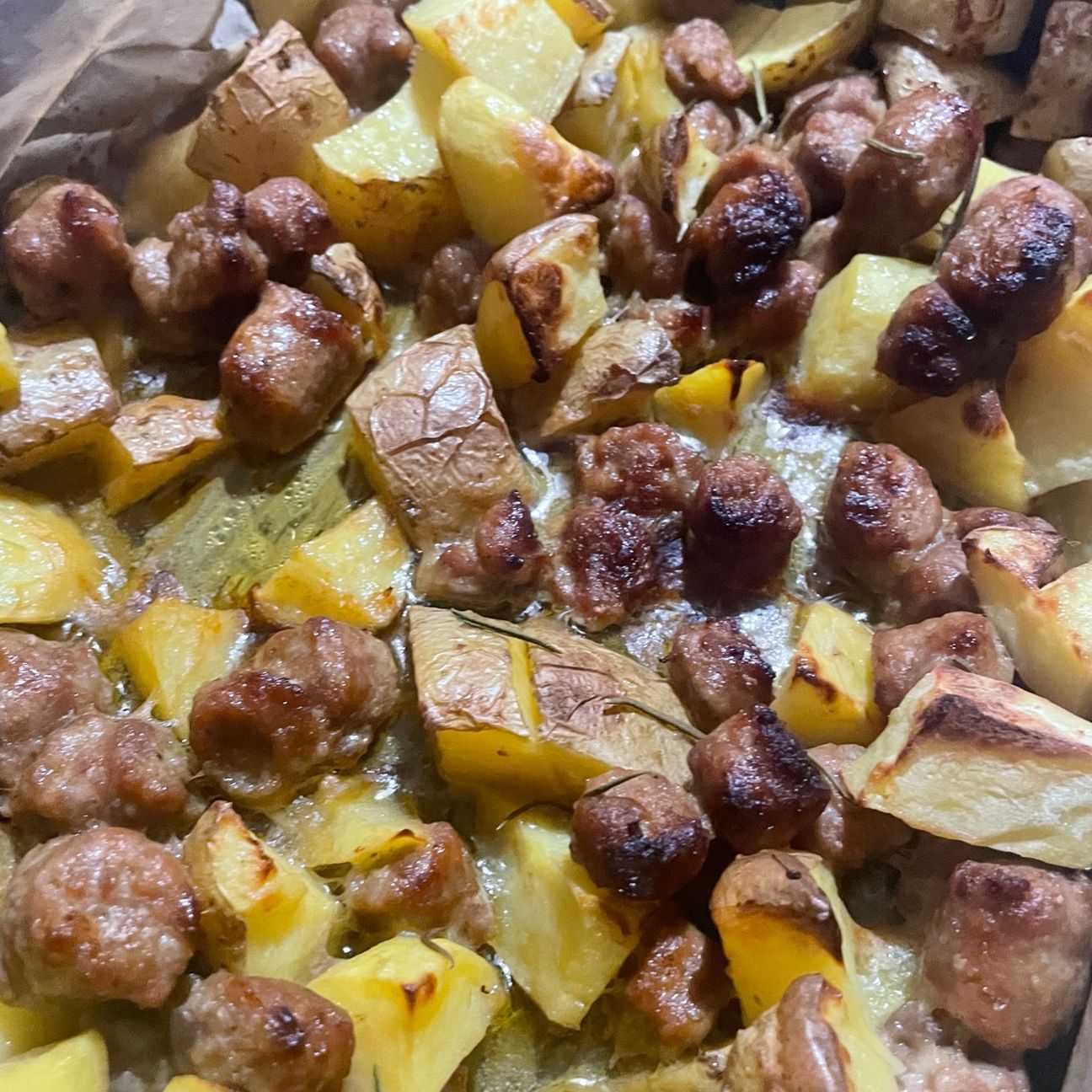salsiccia e patate