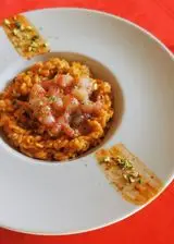 Ricetta Risotto con tartare di gambero rosso di Mazara del Vallo e la sua bisque 