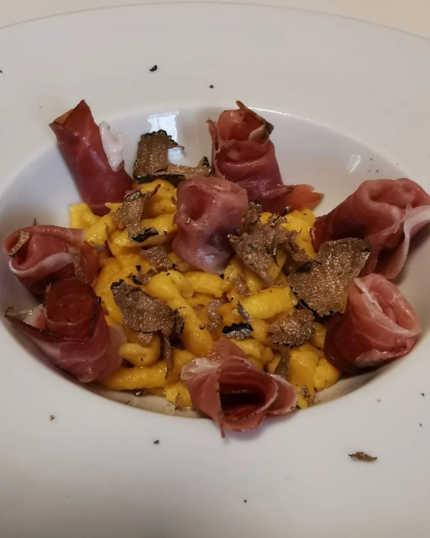 Spätzle di zucca con speck… mamma mia, mamma mia, MAMMA MIA che buoni! –  PIATTORANOCCHIO