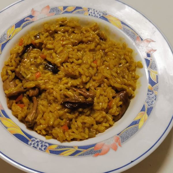 Risotto ai porcini e zafferano Al.Ta Cucina cheffetta92