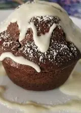 Ricetta Muffin al cacao con cuore di cioccolato bianco