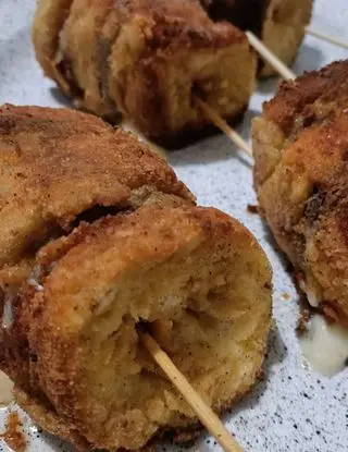 Ricetta ROLLÈ DI MELANZANE,SU SPIEDINI 🍆😋 di orazio.buffa63