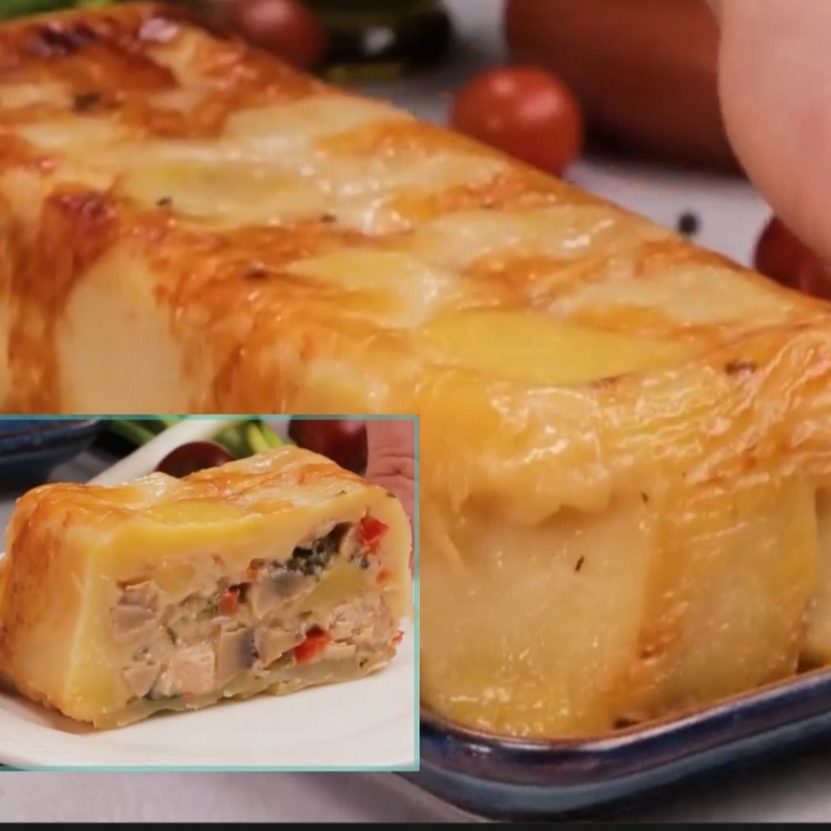 TERRINA RIPIENA DI PATATE