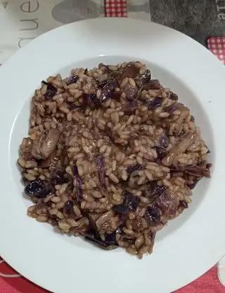 Ricetta Risotto con porcini e cavolo viola di marghe7