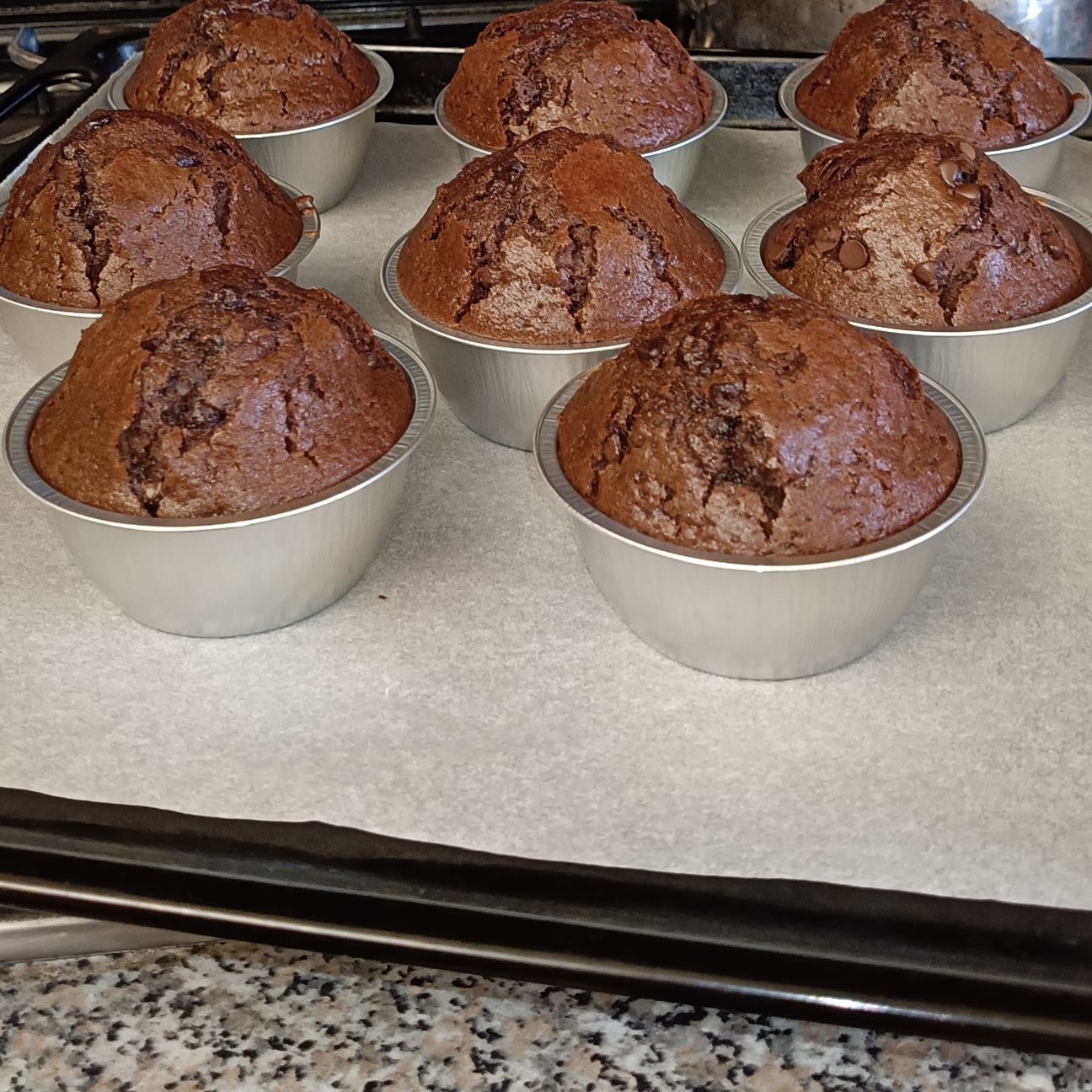 Muffin al cioccolato