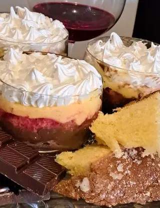 Ricetta Zuppa inglese di pandoro e cioccolato di antonietta90