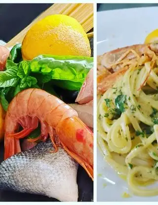 Ricetta Trighetto molisano con salsa di branzino e gamberi al limone di antonietta90