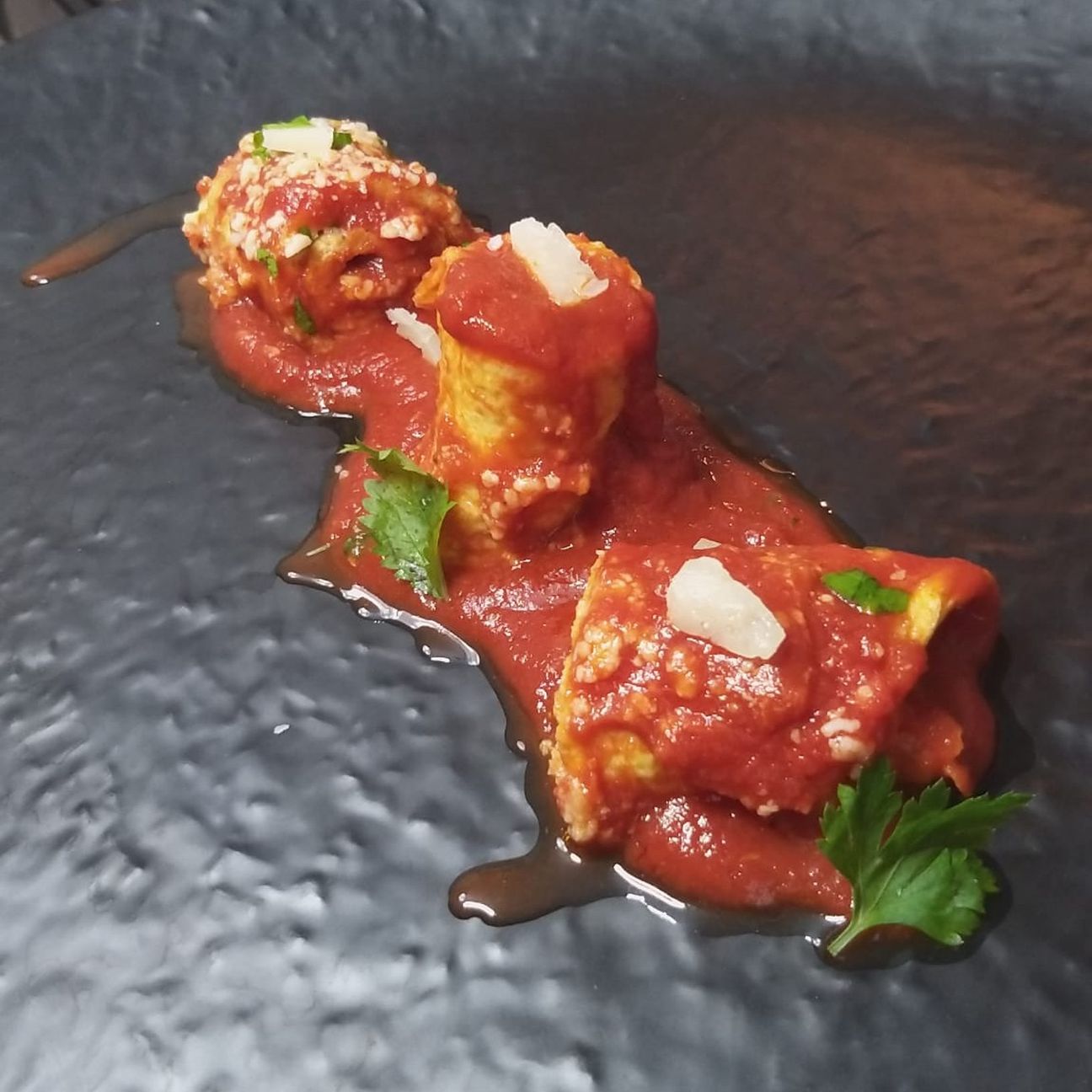 Finte braciole di carne al sugo